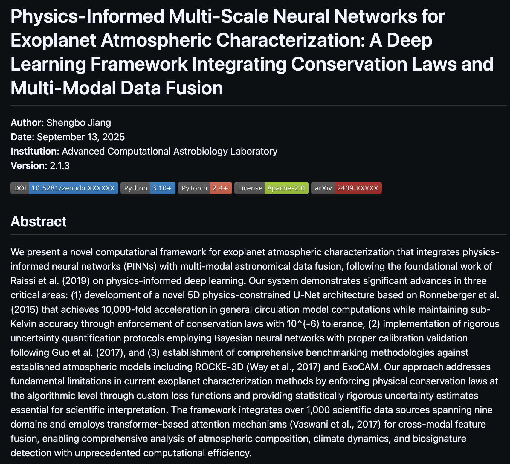 Astrobio-gen exoplanet habitability model visualization